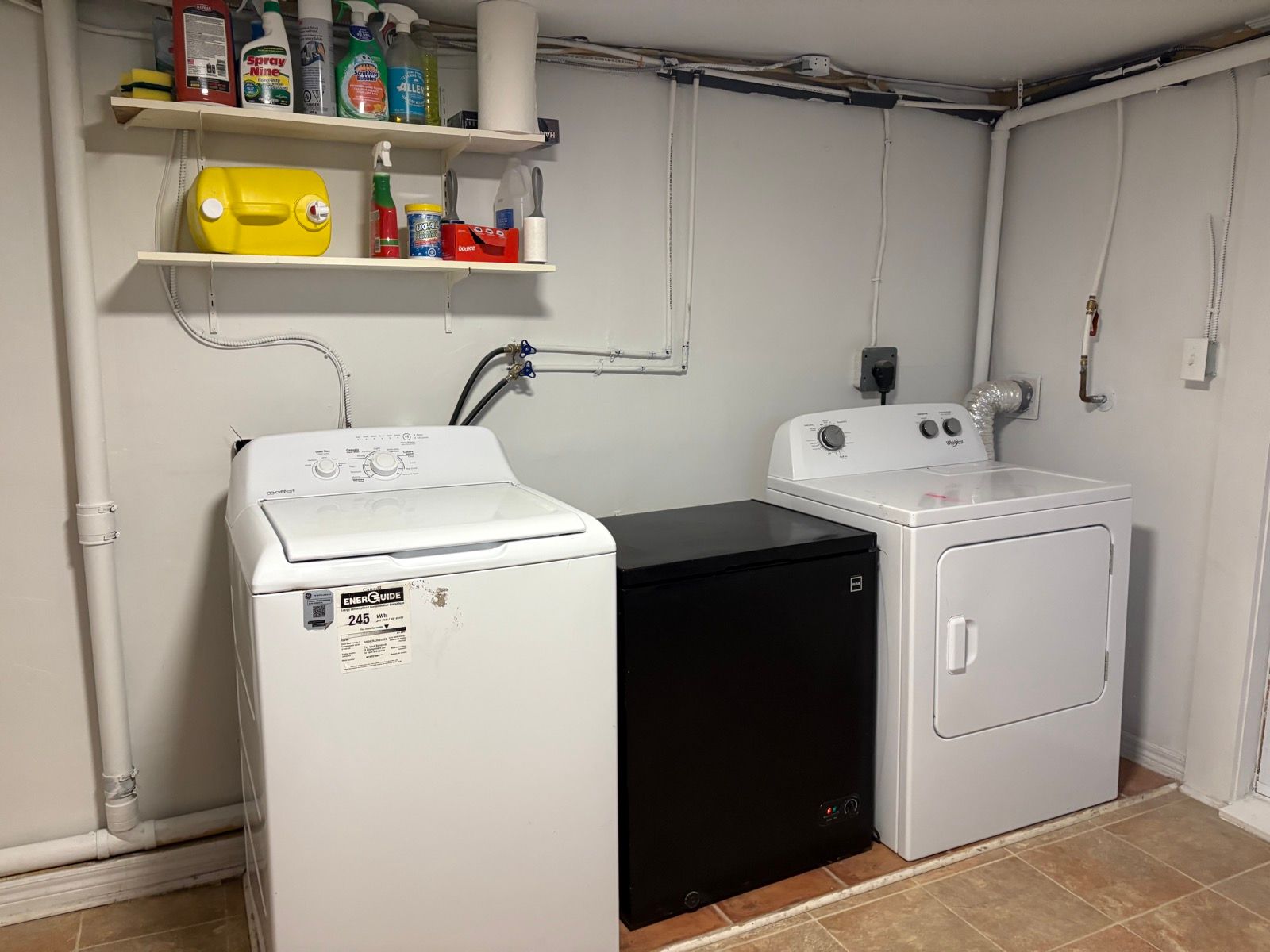 The LaCour House washer and dryer
