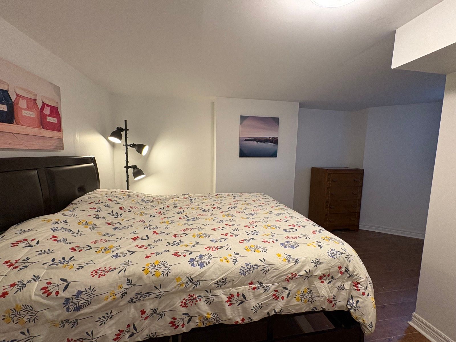 The LaCour House basement bedroom